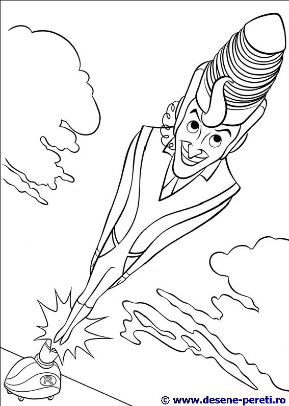 meet the robinsons desene colorat